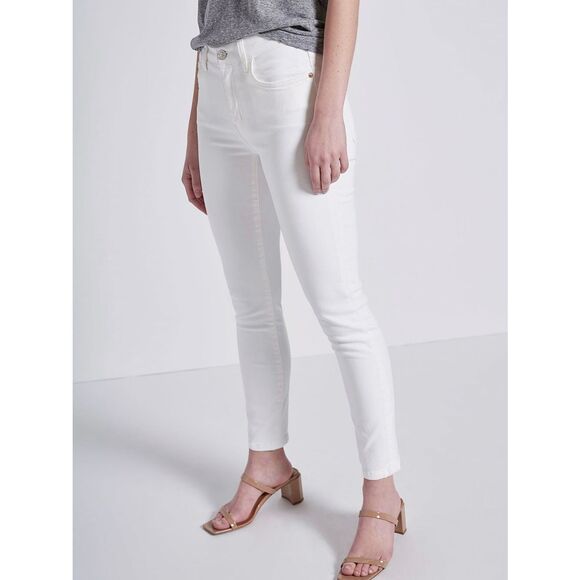 NEW CURRENT/ELLIOTT Women’s 27 The Original High Waist Stiletto Jeans in Sugar - Picture 2 of 11
